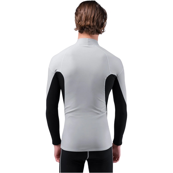 2025 Zhik Männer Hydrophobic Fleece Top GREY TOP410M